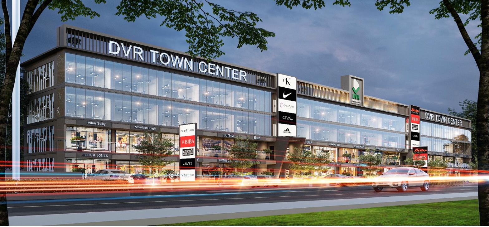 BRIX Town Center – Premium commercial retail hub at Budigere Cross, Whitefield showing brand stores and modern architecture
